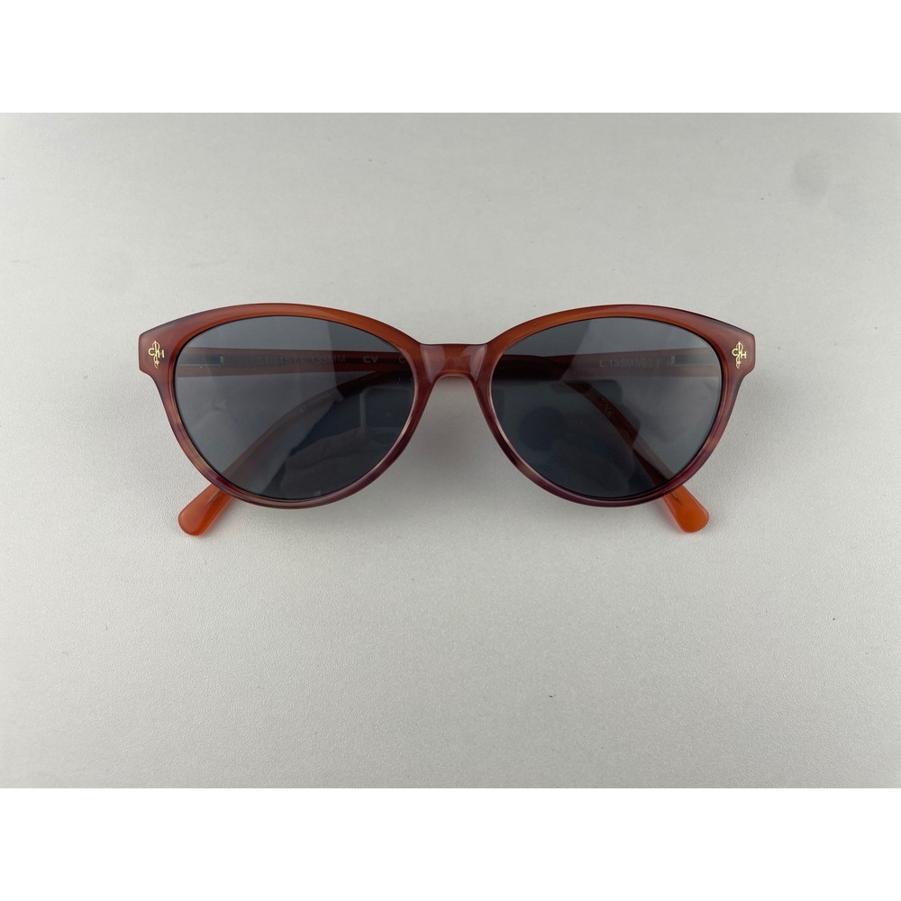 Cole Haan CH955 SAL Cat Eye Orange Amber FRAME ONLY 51-15-135 Womens